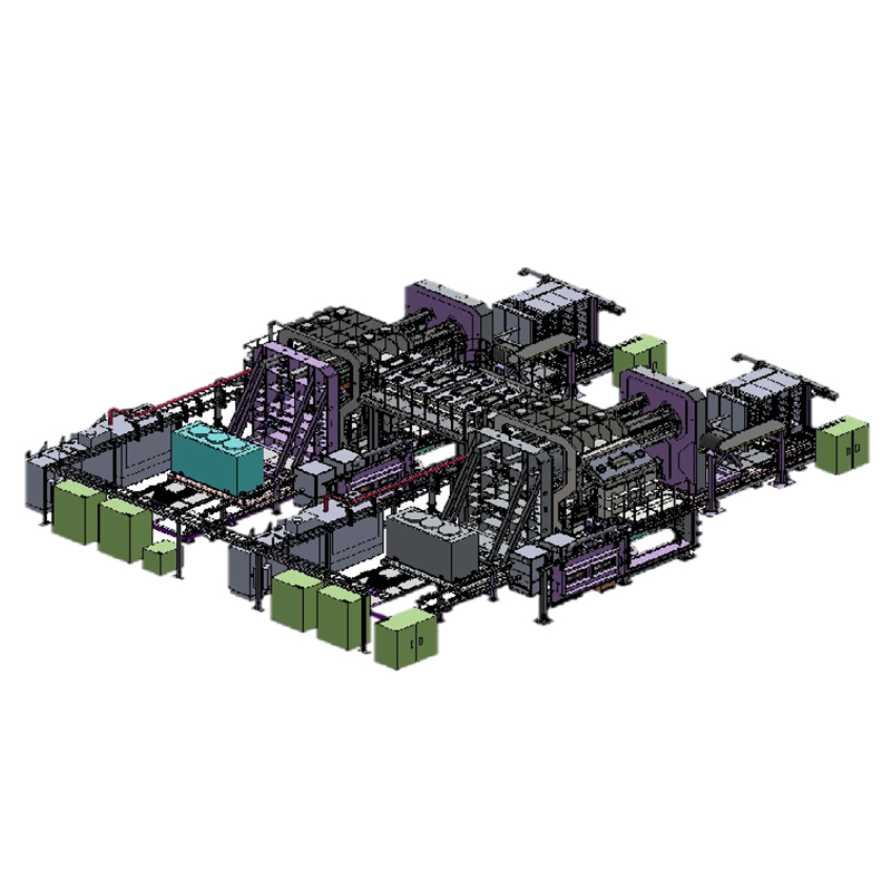 Vakuové role na oboustranné rozprašování a E/B odpařování kombinované systerm) (schopné oboustranné pokovování mědi a hliníku)